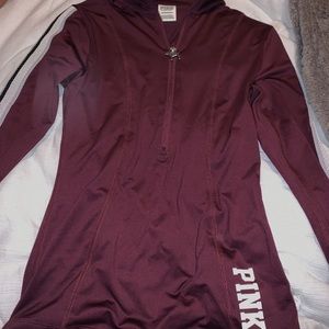 PINK long sleeve tight sweatshirt